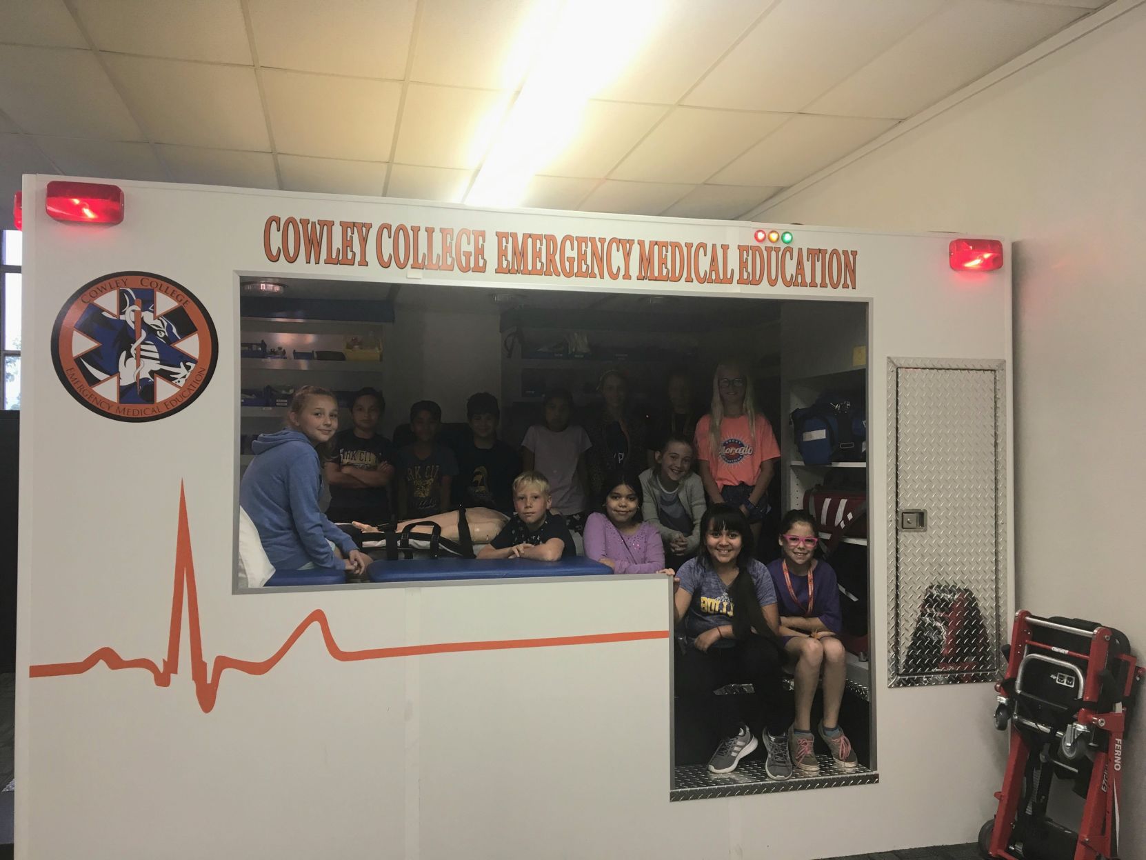 Students learn medical careers